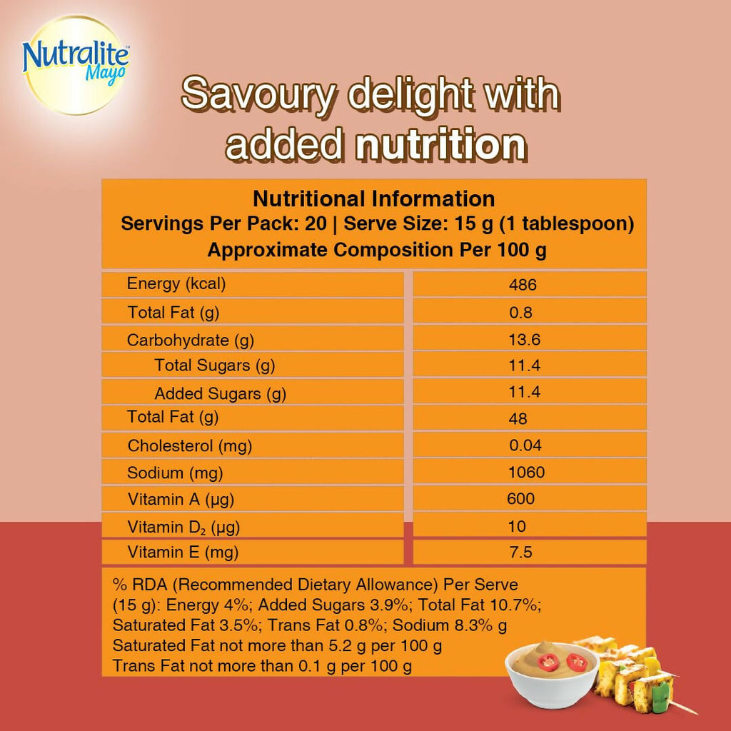 Nutralite Tandoori Mayo|Eggless Mayonnaise | Grocsy