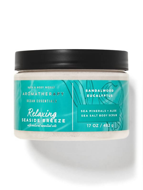Bath & Body Works Sandalwood Eucalyptus Body Scrub | Grocsy