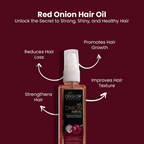 Oxyglow Herbals Red Onion Hair Oil | Grocsy