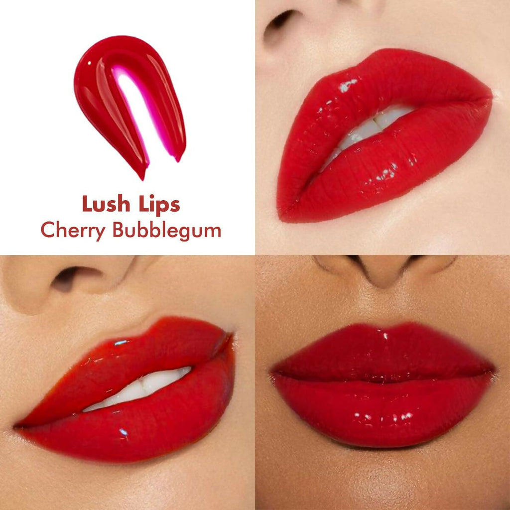 Conscious Chemist Peptide Lip Balm, Lush Lips with SPF15 - Cherry Bubblegum | Grocsy
