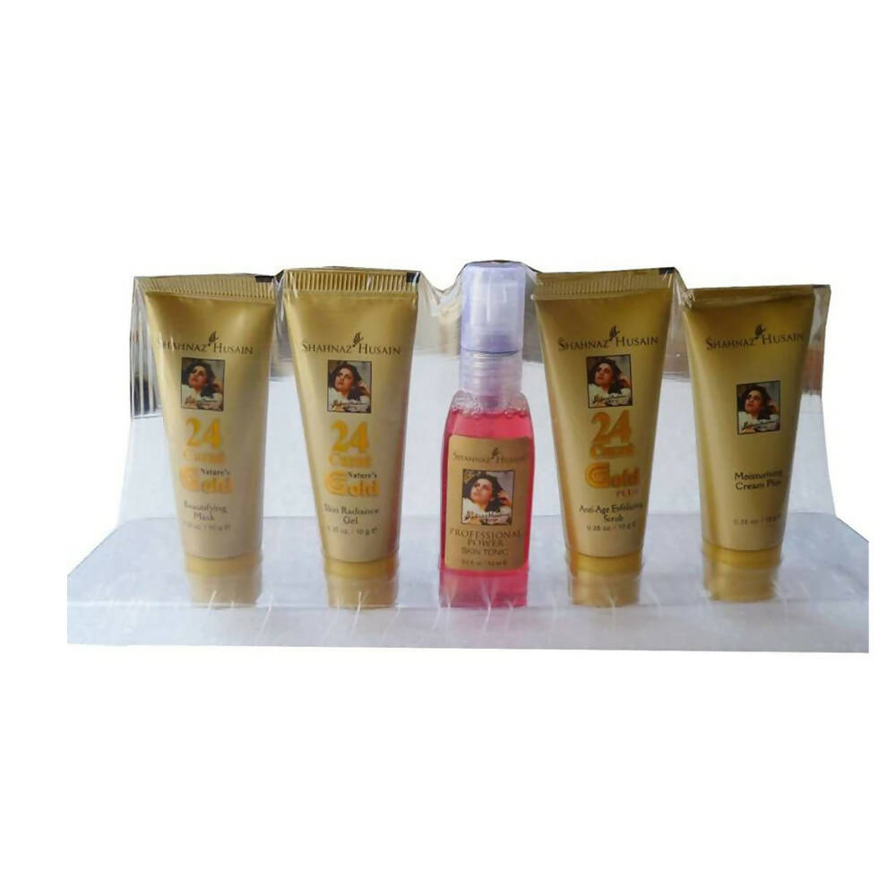 Shahnaz Husain Gold Skin Radiance Timeless Youth Kit | Grocsy