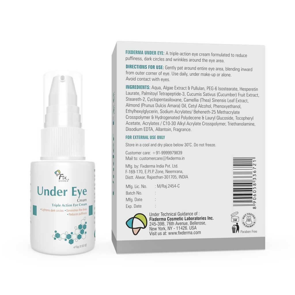 Fixderma Under Eye Cream | Grocsy
