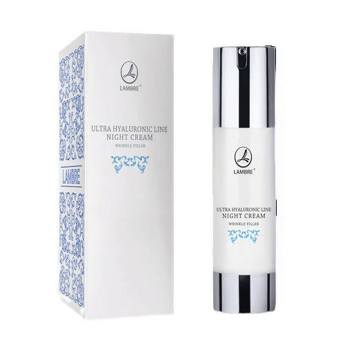 Lambre Ultra Hyaluronic Line Night Cream Wrinkle Filler | Grocsy