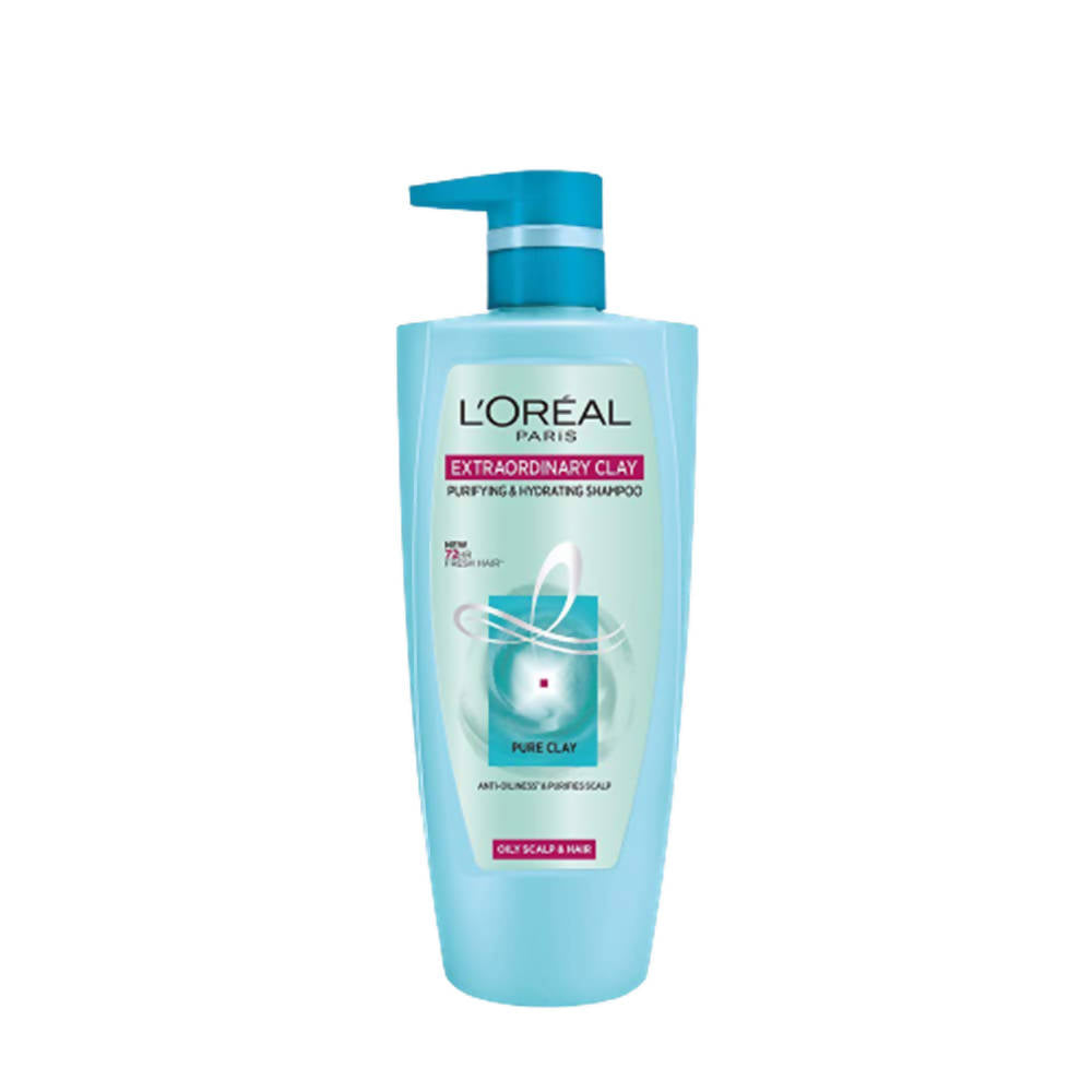 L'Oreal Paris Extraordinary Clay Purifying & Hydrating Shampoo | Grocsy
