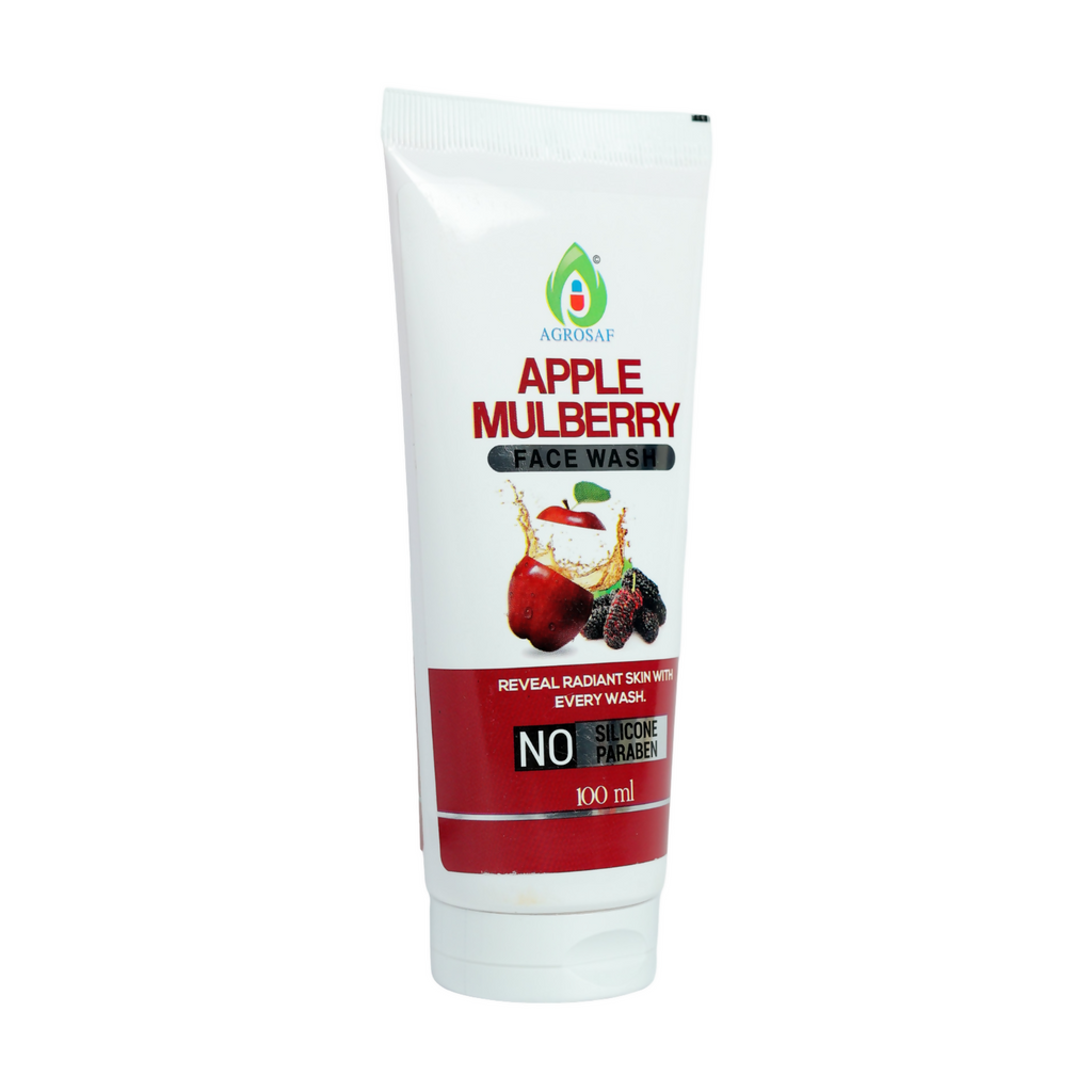 Agrosaf Apple Mulberry Face Wash | Grocsy