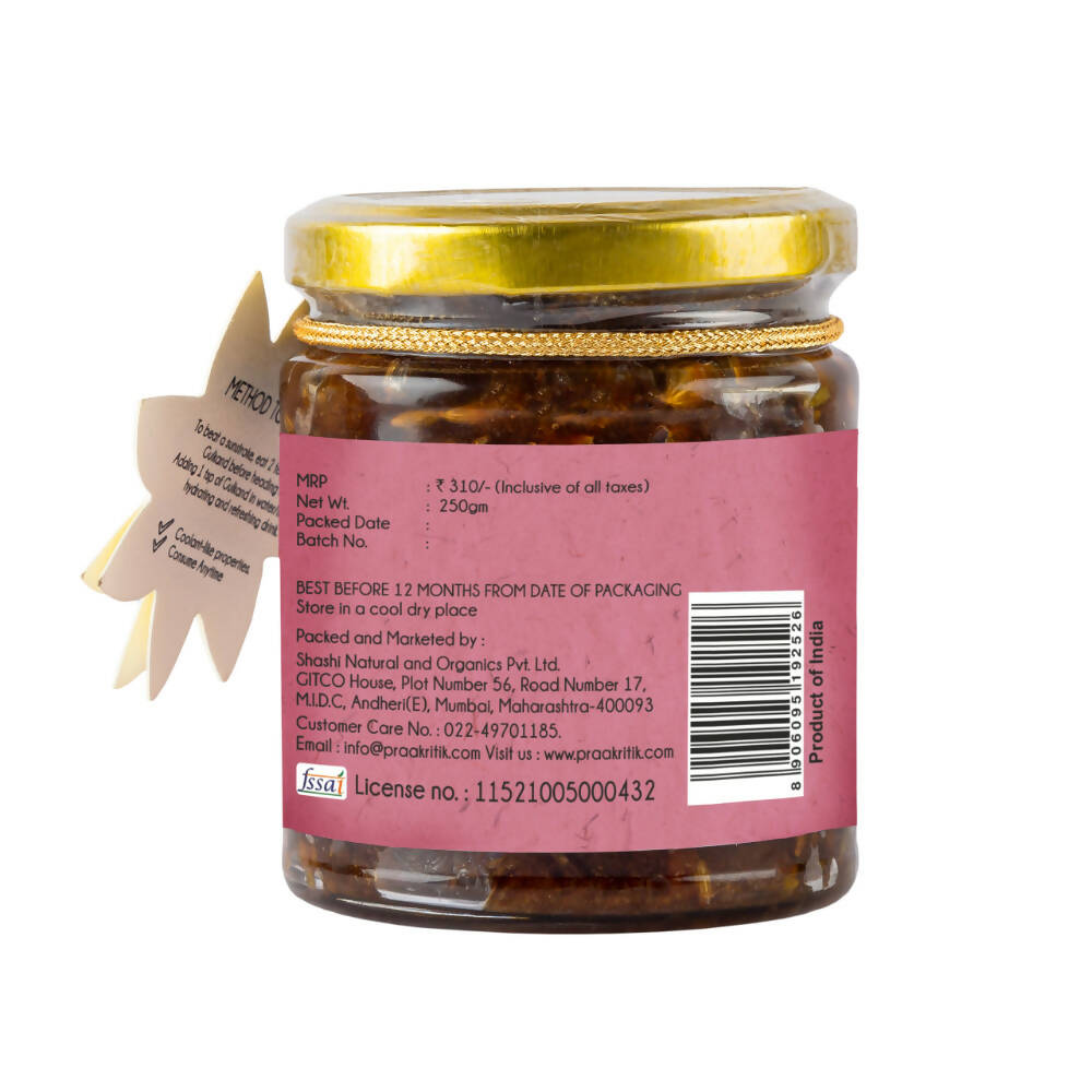 Praakritik Natural Mishri Artisan Gulkand | Grocsy