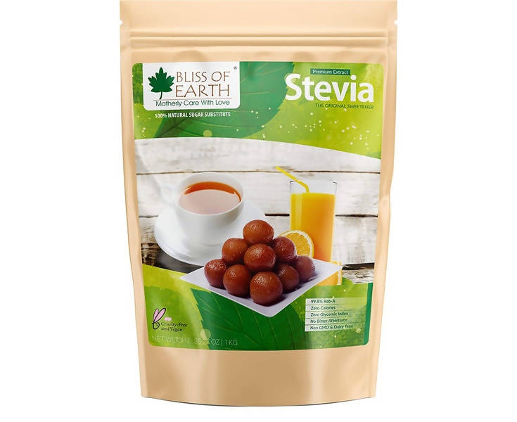 Bliss of Earth 99.8% Reb A Sugarfree Stevia Powder | Grocsy