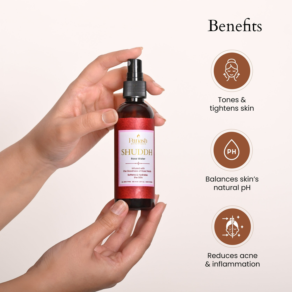 Panash Shuddh Rose Water | Grocsy