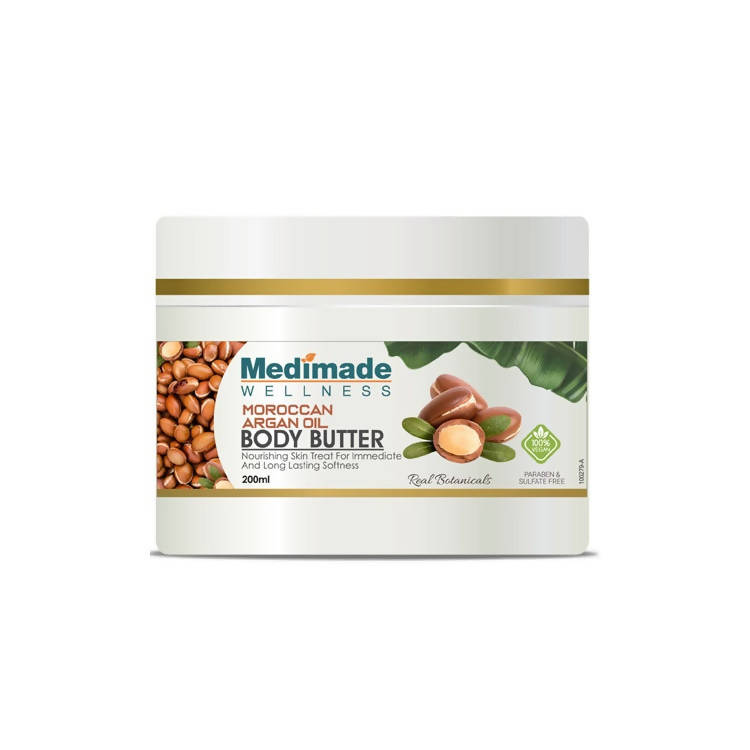 Medimade Wellness Moroccan Argan Oil Body Butter | Grocsy
