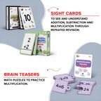 ClassMonitor Mental Math Kit for Learning Math with Free Mobile App-Learning Educational Kit for Kids of Age 4-6 Years | Grocsy