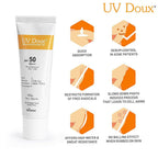 Brinton UV Doux Silicone Sunscreen Gel For Face & Body with SPF 50 PA+++ | Grocsy