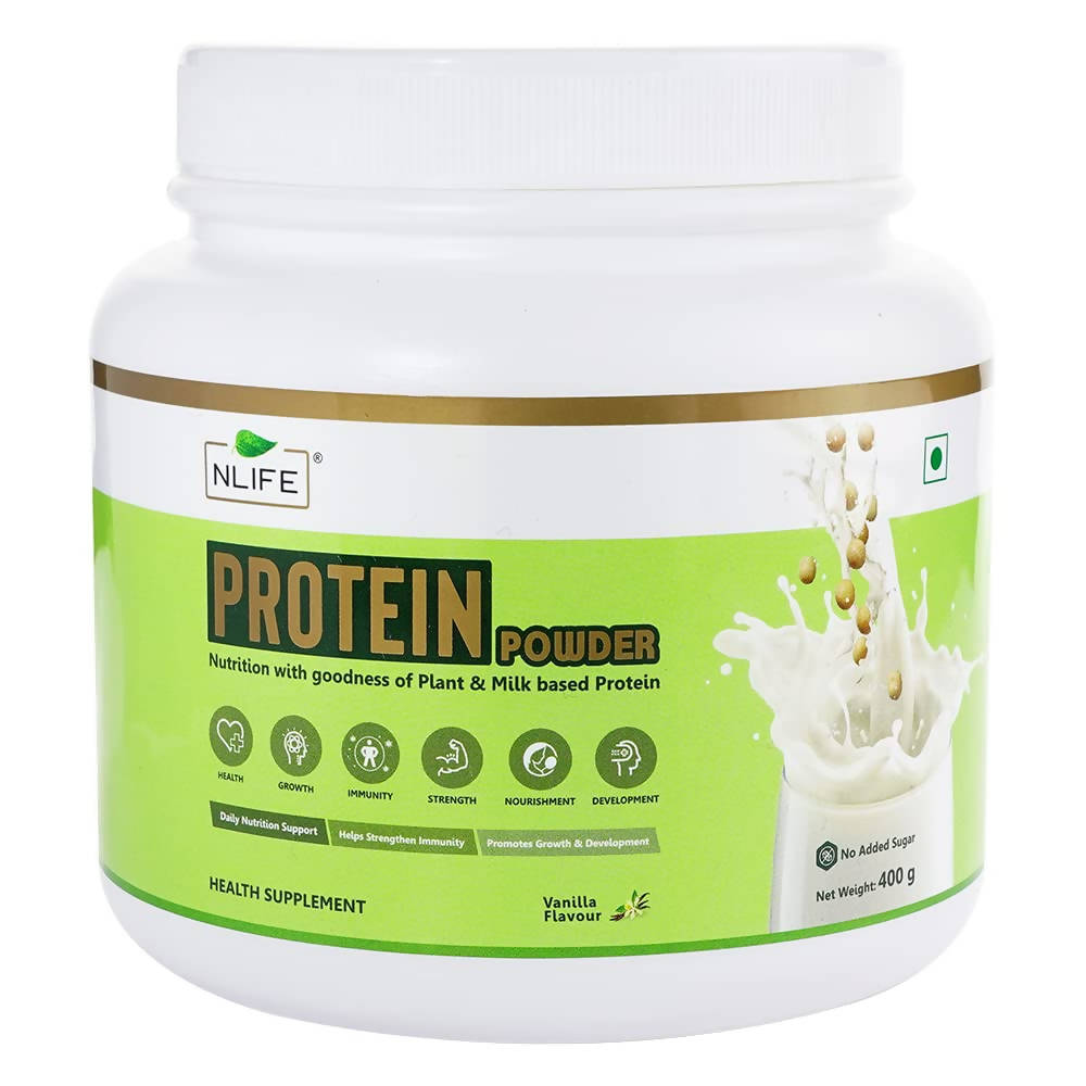 NLife Protein Powder Vanilla Flavor | Grocsy