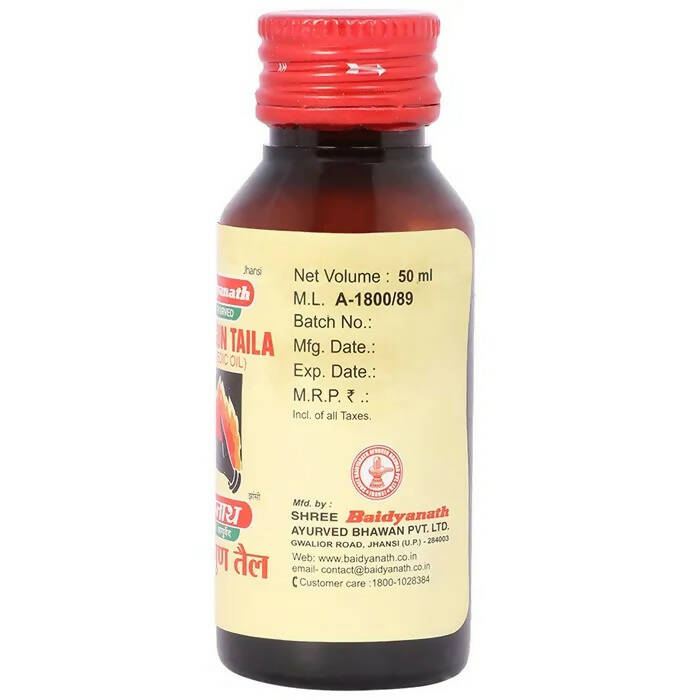Baidyanath Jhansi Saptagun Taila | Grocsy