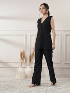 Joban Fashion Women's Black Co-Ord Set | Grocsy