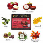 Soulflower Apple And Mangosteen Handmade Soap | Grocsy