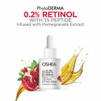 Oshea Herbals Phytoderma 0.2% Retinol & 1% Peptide Face Serum | Grocsy