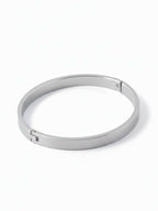 NVR Men's Silver Kada Bracelet | Grocsy