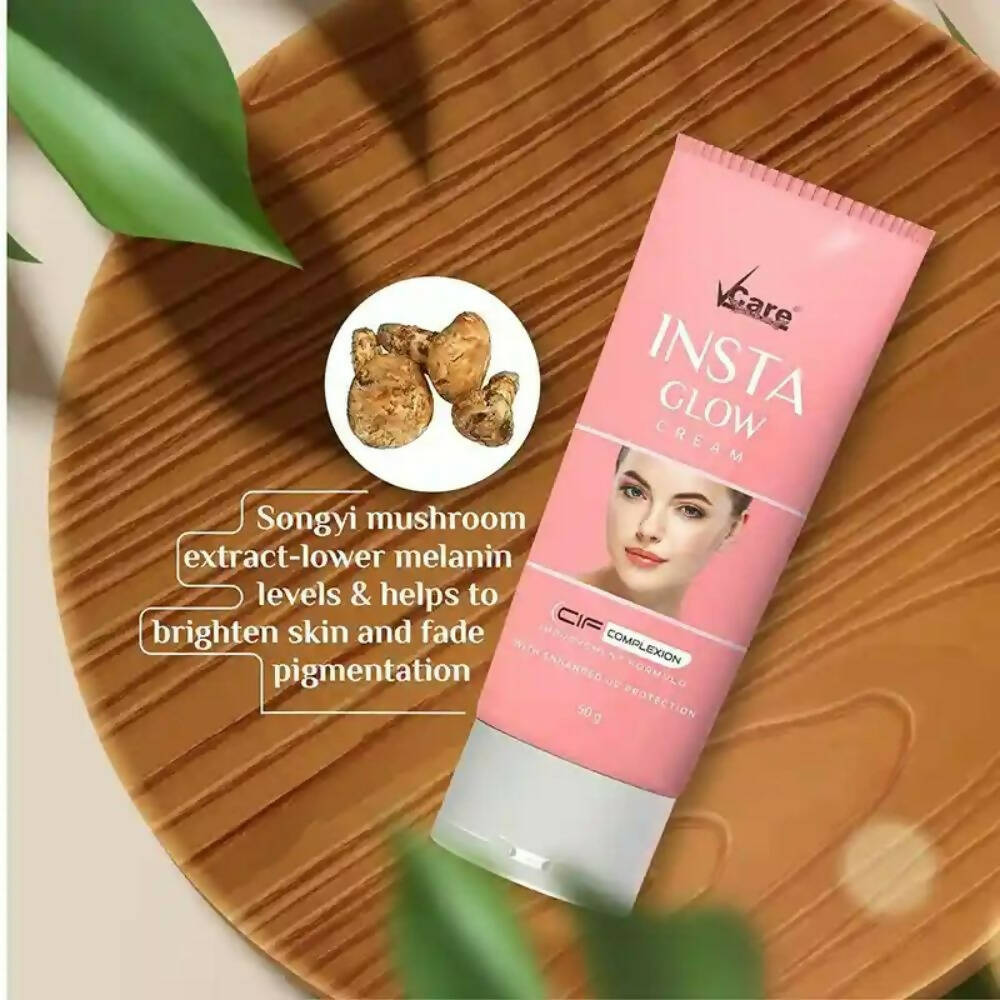 VCare Skin Brightening Insta Glow Cream | Grocsy