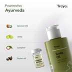 Traya Scalp Oil with Dandruff Oil Shot | Grocsy
