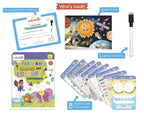 Braintastic Educational Game/Toys: Shapes, Pattern & Colors Reusable Activity Sheet for Kids (3-6 Years) with Free Puzzle | Grocsy