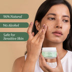 Carmesi Facial Shaving Balm for Women - 2-in-1 (Pre + Post-Shave) - Aloe Vera, Cucumber, Neem | Grocsy