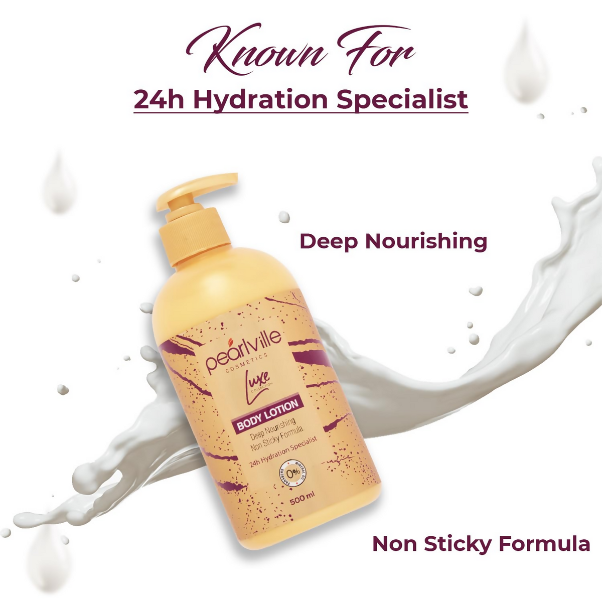 Pearlville Luxe Collection Deep Nourishing Body Lotion | Grocsy