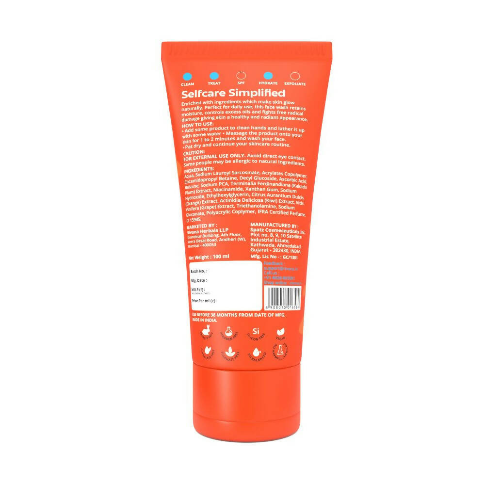 Rivona Naturals Vitamin C Facewash | Grocsy