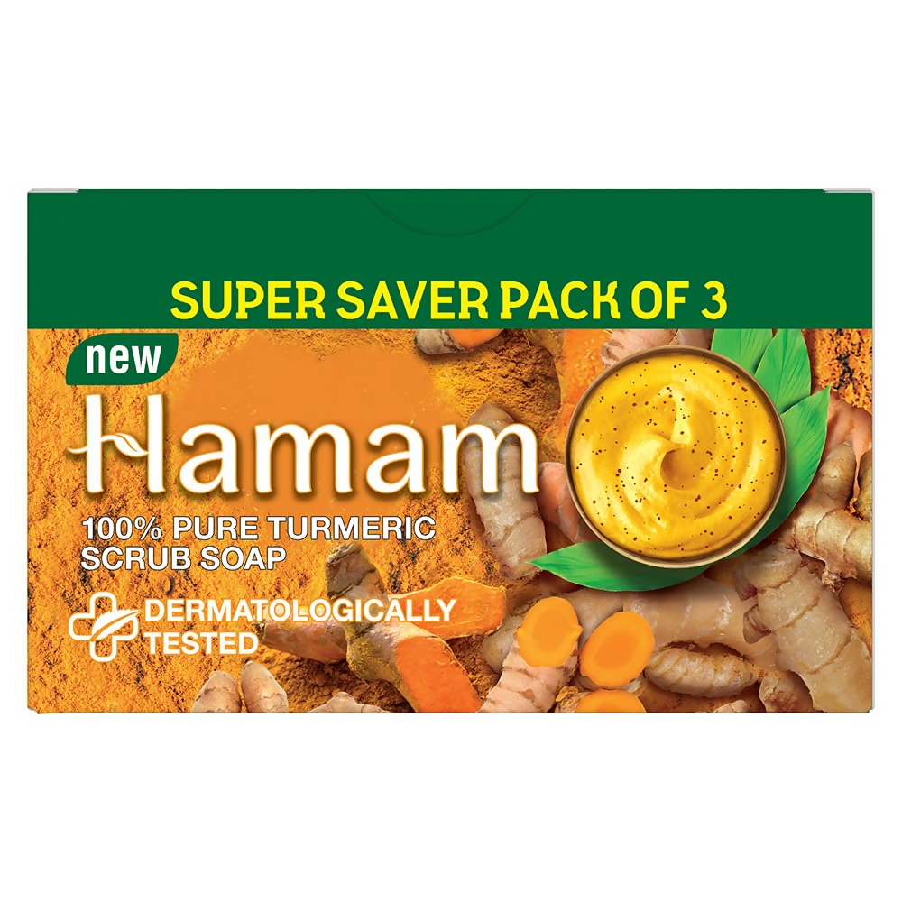 Hamam Pure Turmeric Scrub Soap | Grocsy