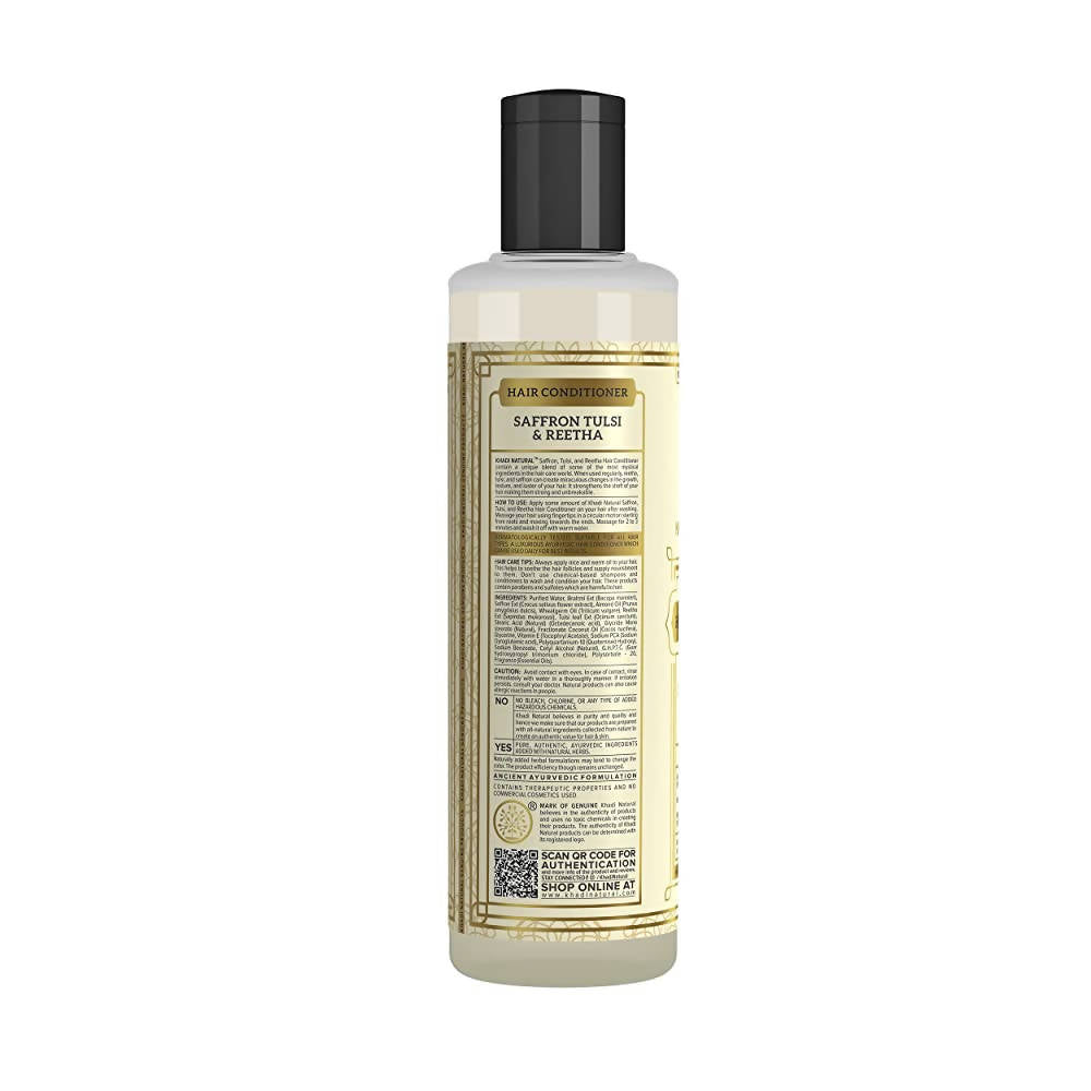 Khadi Natural Saffron, Tulsi & Reetha Hair Conditioner | Grocsy
