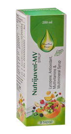 Nutrijuven - MV Syrup - Mixed Fruit Flavour