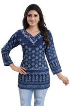 Snehal Creations Winner Summer Cool Printed Tunic Top | Grocsy