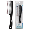 Vega Detangling Comb with 2 Row Teeth | Grocsy