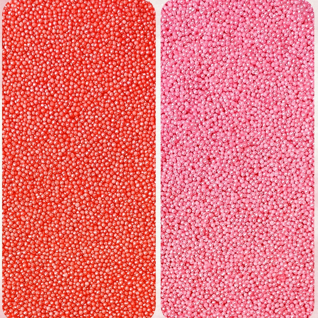 Confect Valentine Sprinkles | 02 Edible Decoration for Baking & Dessert | Grocsy