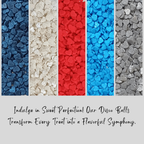 Confect Heart Sprinkles | Captain's Colors Patriotic Sprinkles | Grocsy
