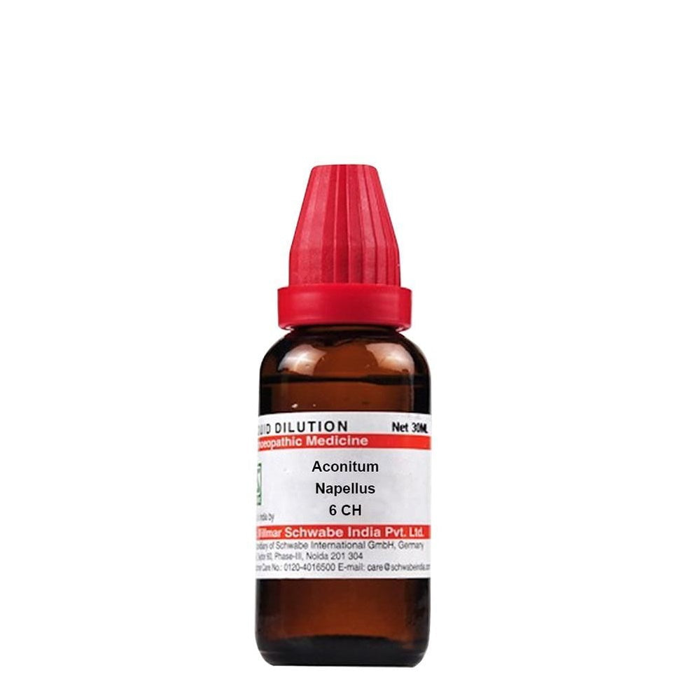 Dr. Willmar Schwabe India Aconitum Napellus Dilution | Grocsy