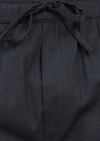 Fabmade Midnight Black Tailored Shorts | Grocsy