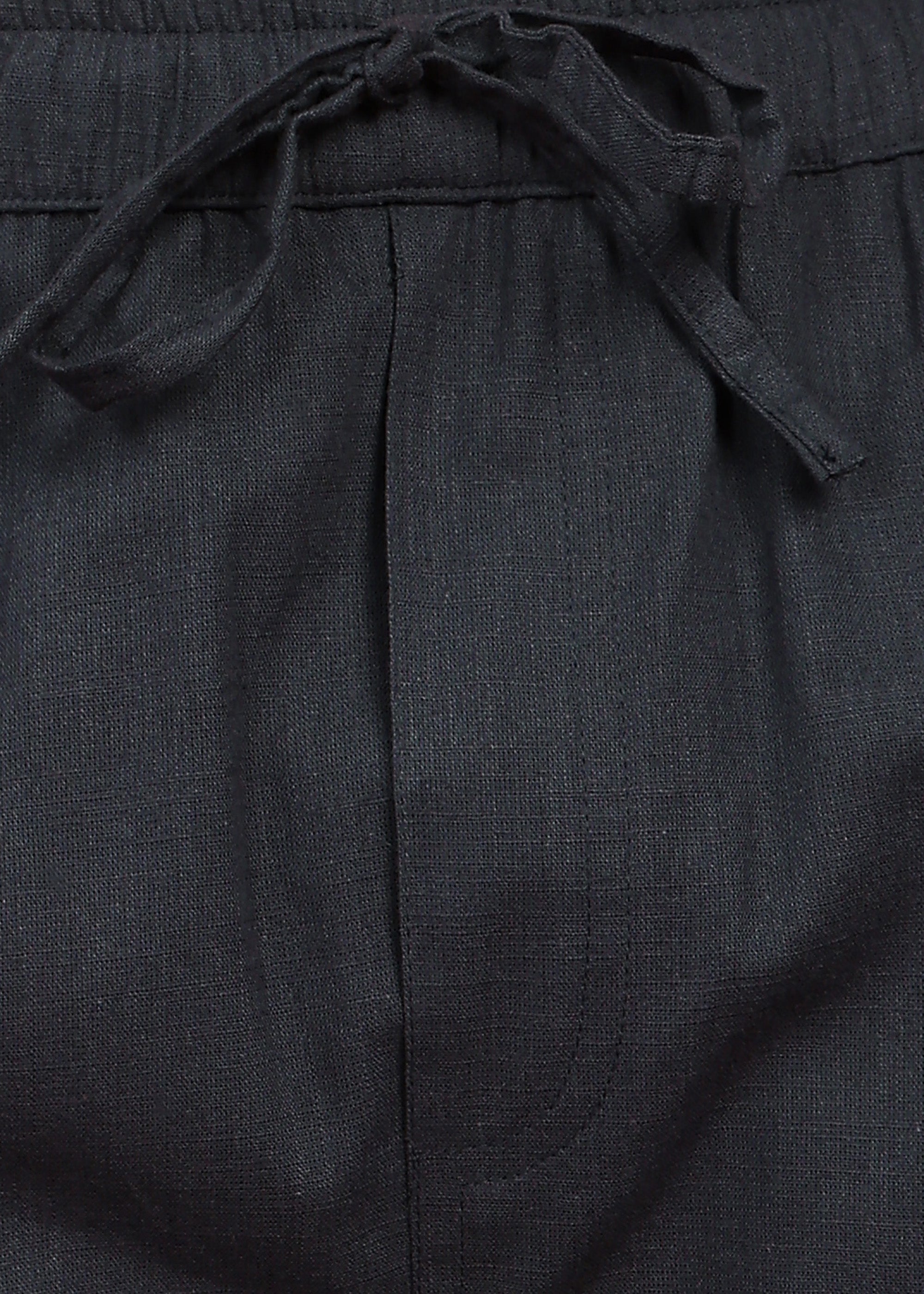 Fabmade Midnight Black Tailored Shorts | Grocsy