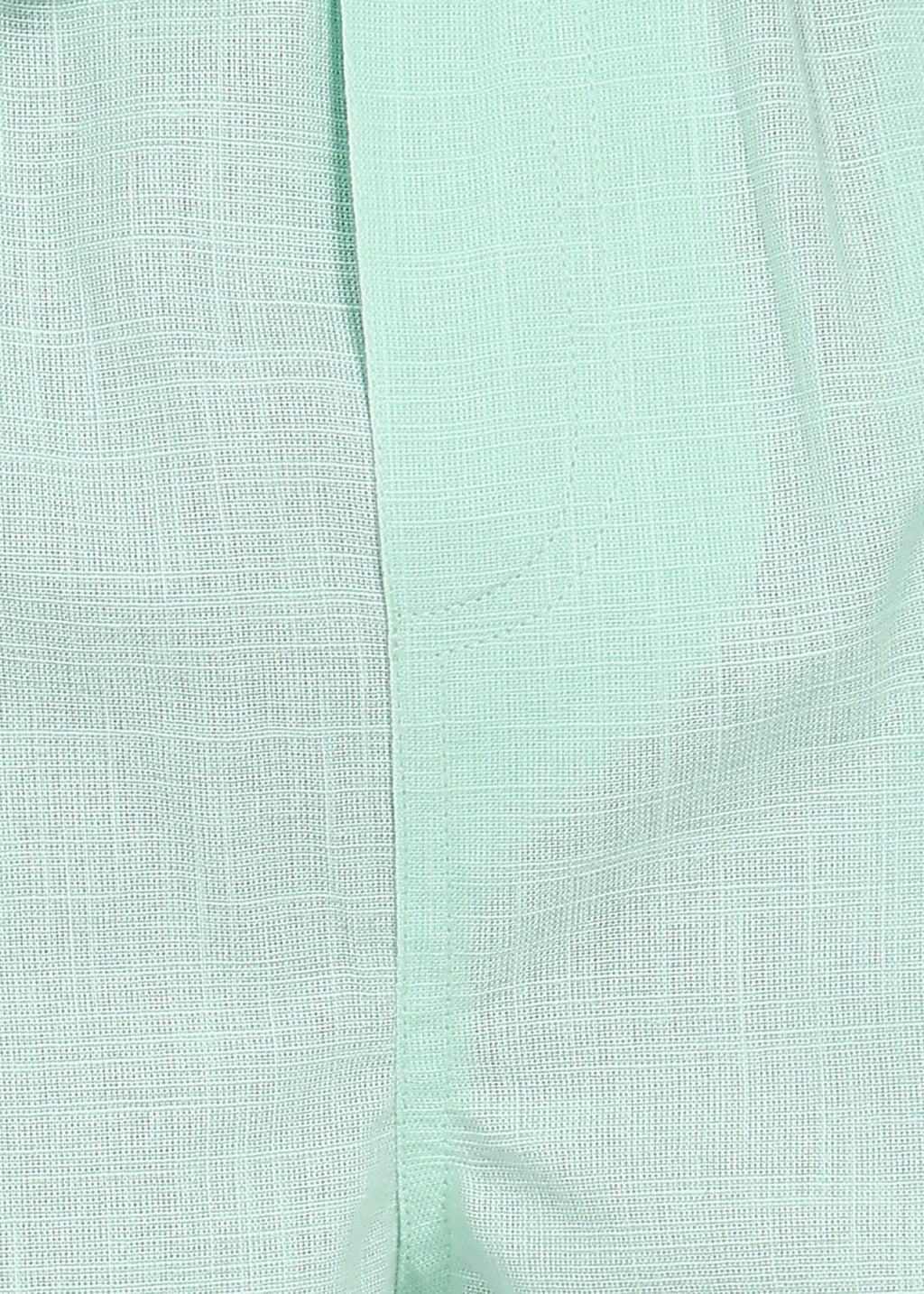 Fabmade Mint Drift Linen Shorts | Grocsy