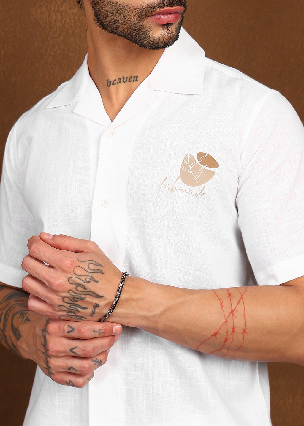 Fabmade Ivory Breeze Shirt | Grocsy