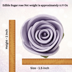 Confect Ombre- 6 | Edible Sugar Roses Topper | Grocsy