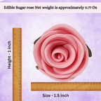 Confect Ombre- 4 | Edible Sugar Roses Topper | Grocsy
