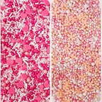 Confect Valentine Sprinkles | 14 Edible Decoration for Baking & Dessert | Grocsy