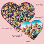 Confect Under the Sea Sprinkles for Decoration 10 | Grocsy
