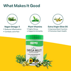 OZiva Plant Based Omega Multi for Men & Women | Grocsy