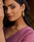 trueBrowns Gold-Polished Hoop Earrings | Grocsy