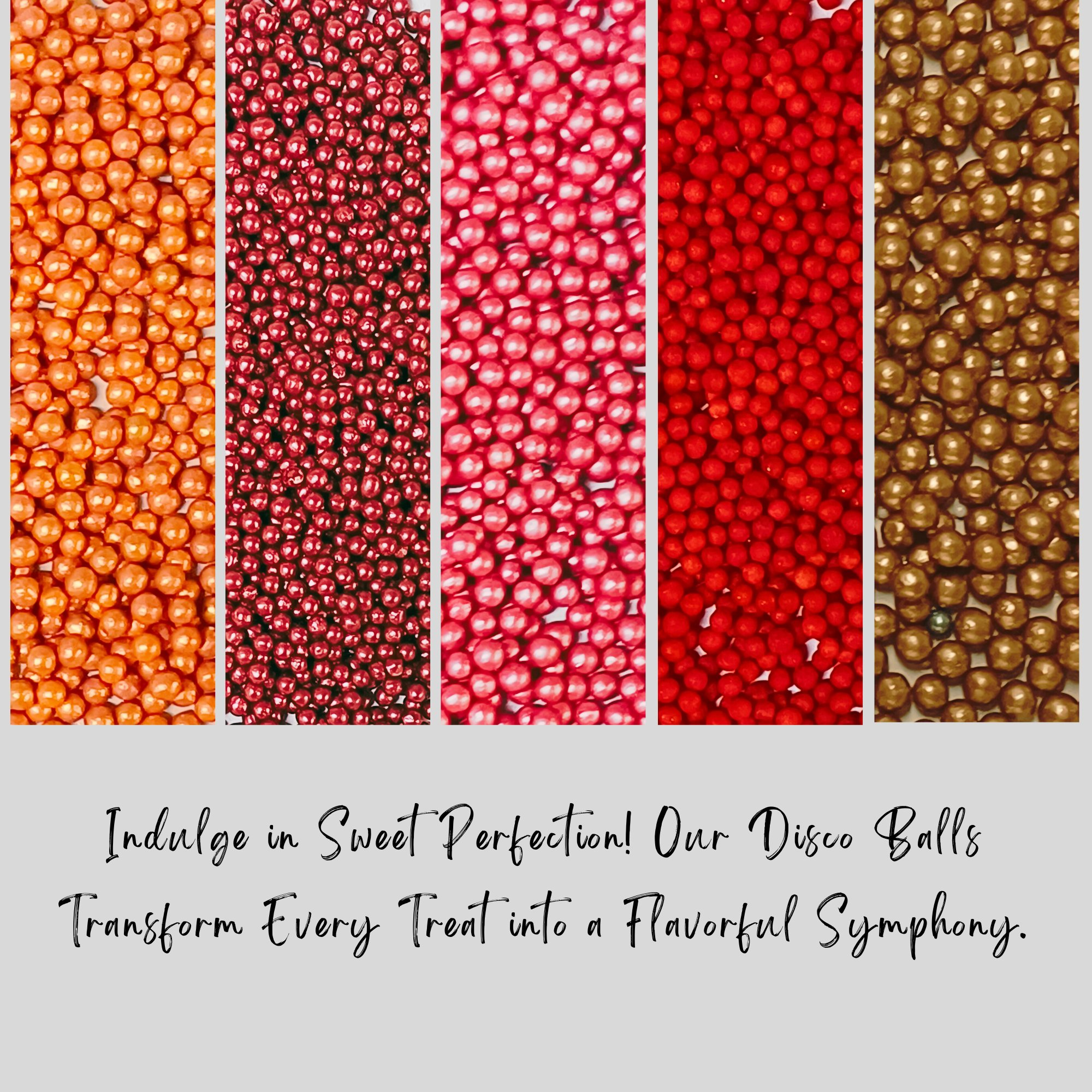 Confect Carnival Disco Balls Assorted Sprinkles (DB-09) | Grocsy