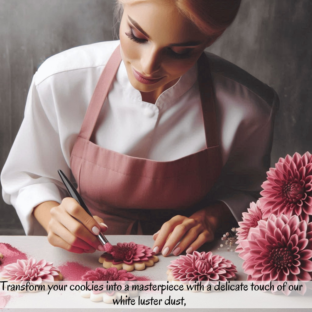 Confect Dahlia Pink | Edible Luster Dust | Grocsy