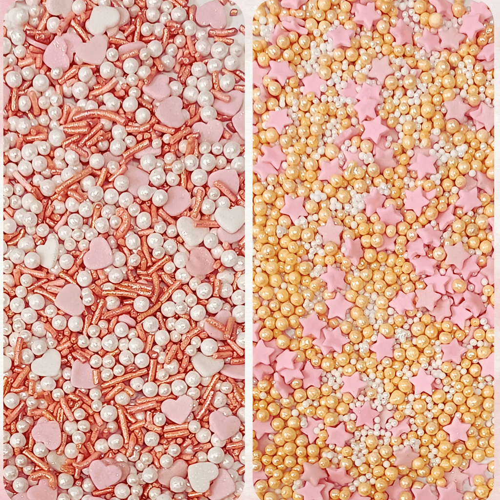 Confect Valentine Sprinkles | 09 Edible Decoration for Baking & Dessert | Grocsy