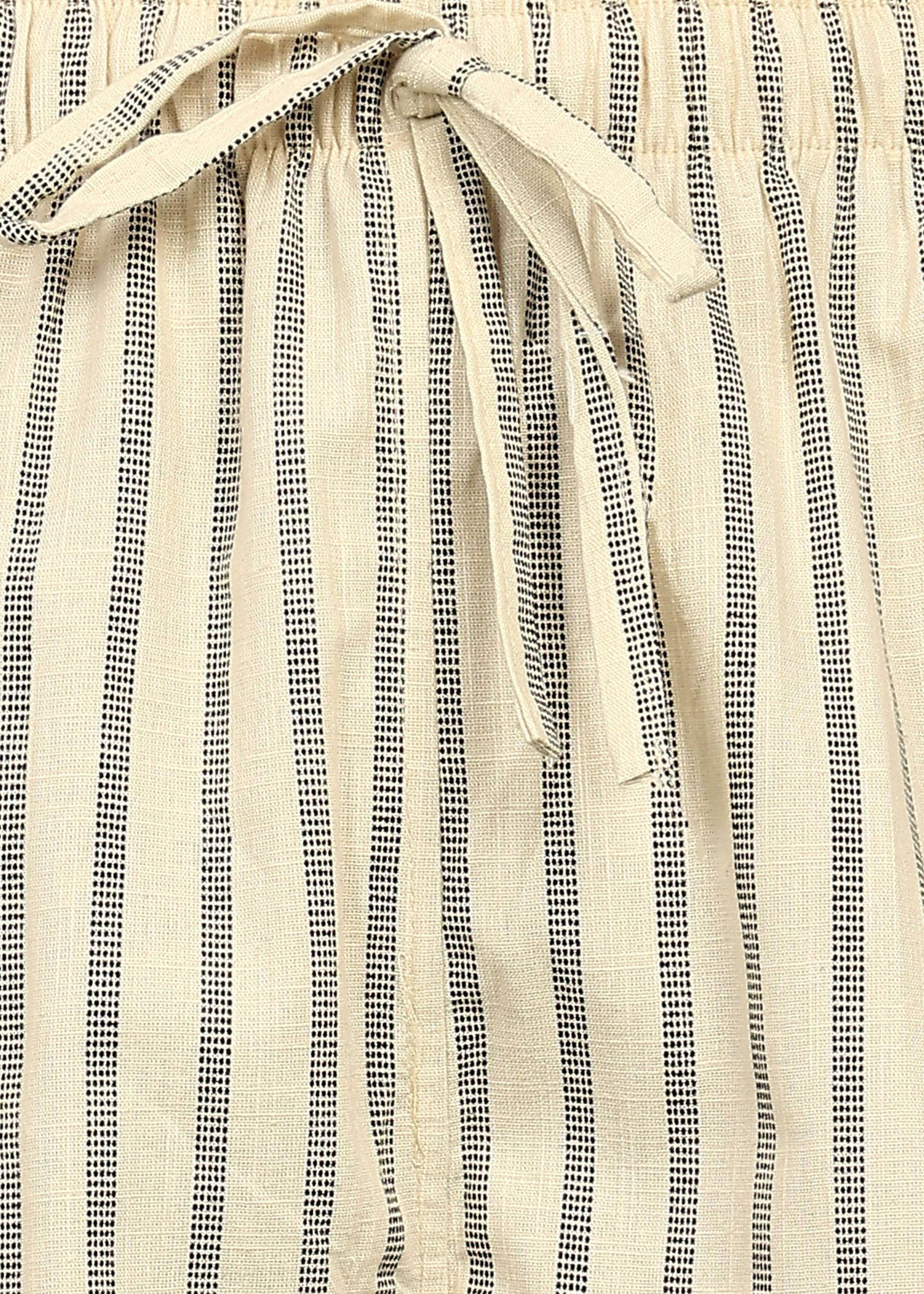 Fabmade Sandline Stripe Linen Trousers | Grocsy