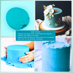 Confect Teal Fondant | Edible Sugarpaste | Grocsy